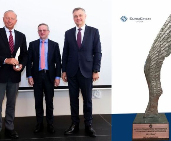 AB Lifosa wins Lithuanian Exporter of the Year Award