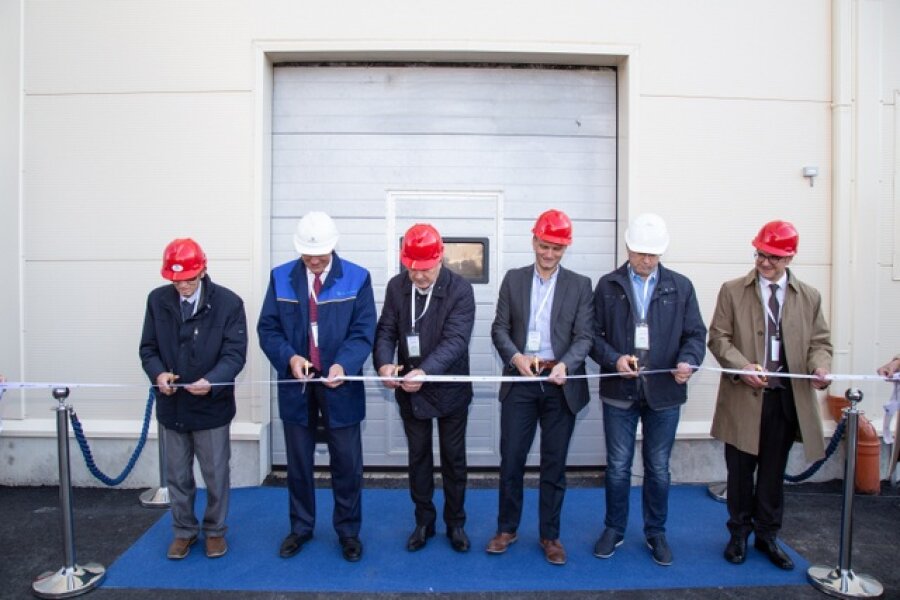 AB „Lifosa“ tęsia plėtrą: atidarytas modernus, naujas trąšas gaminsiantis įmonės cechas