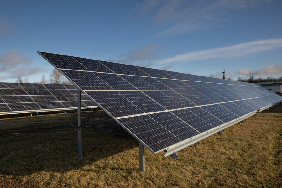 В компании Lifosa запущена солнечная электростанция мощностью 1 МВт